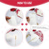 Valentines Day Photo Booth Props Kit, 28PCS Photography Props, Funny DIY Picture Selfie Accessories for Valentine’s Day Wedding Party Suppliers Fa...