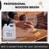 Tung Oil for Wood Finishing with Brush, 100% Natural Pure Tung Oil with Good Penetration, Waterproof Tung Oil for Bare Wood Such as Wood Furniture...