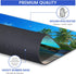 Mouse Pad, Non-Slip Rubber Base Mouse Mat Mousepad Waterproof Gaming Square Mouse Pad for Wireless Mouse, Computers Laptop Home Office (Hawaiian s...
