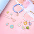 60pcs Mixed Enamel Flower Charms Alloy Sunflower Rose Flower Pendants Sweet Dangle Charms Jewelry Making Accessories for DIY Necklace Bracelet Ear...