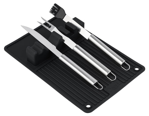 Ozeri BBQ and Grill Utensil Holder Mat...