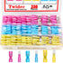 Twidec/230PCS Heat Shrink Spade Connectors Kit 22-10 AWG Female and Male Spade Terminlas Quick Disconnect Connectors Fully Insulated Electrical Wi...