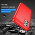 M MAIKZI Cellular Phone Case for Samsung Galaxy A23, Red Brushed TPU, with HD Screen Protector...