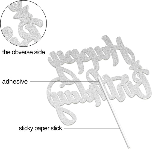 Tie Dye Happy Birthday Cake Topper for Tie Dye Party Carnival Party Decoration Supplies for Boys Girls...