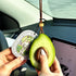 Unique Car Pendant for Rear View Mirror - Handcrafted Avocado Design, Car Pendant Hanging Keychain Pendant Gift, 1...