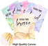 HOMANGA Wall Art Posters, Butterfly Wall Decor for Girls Room, 8X10 Inch, Unframed, Set of 6...