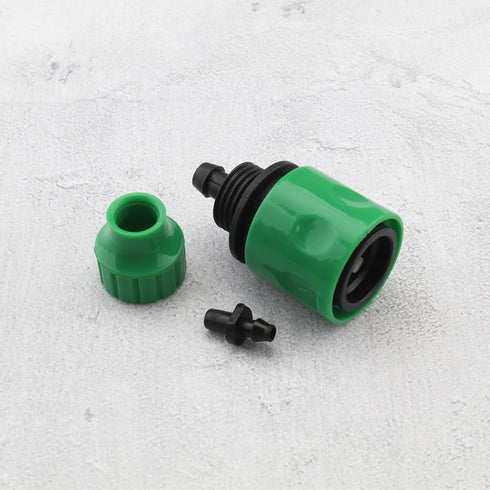 The Lord of the Tools 2PCS Garden Water Hose Quick Connector Micro Irrigation Adapter One Way Adapter Tap Connector Fitting for 8/11mm 4/7mm Pipe ...
