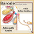 Barode African Statement Choker Necklaces Colorful Chunky Bib Collar Necklace Ethnic Indian Tribal Jewelry Set for Women (A)...