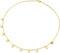 Gold Tiny Disc Chain Choker Coin Short Layering Necklace 14 Inch with 2 Inch Extender...