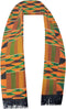 Decora Apparel African Clothes for Men Cotton Scarf, Graduation Stole, African Head Scarf Kente Fabric...