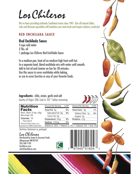 Los Chileros Red Enchilada Mix, 4 Ounce...