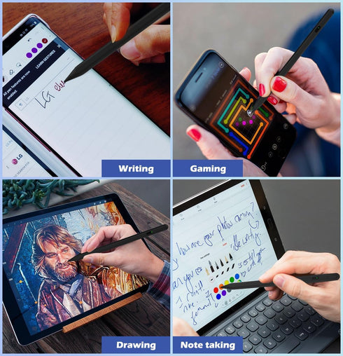 MoKo Stylus Pens for Touch Screens, Fast Charge Stylus Pen for Apple iPad/iPhone/Samsung/Lenovo/iOS/Android Tablets&Smart Phone Universal Stylus C...