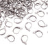 Pandahall 100pcs Stainless Steel Lever Back Hoop Earrings Surgical Earring Components for Jewelry Makings 13x10x1.5mm...