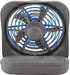 Treva 5 Inch Battery Powered Fan Portable Desk Fan 2 Cooling Speeds with Compact Folding & Tilt Design Cubicle Accessories Small Portable 2 Pack (...