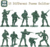 100 Pcs Army Men Toys for Boys, 10 Different Poses Soldier Set, 2.17" Green Plastic Army Men Toys for Kids...