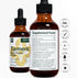 Turmeric 3-in-1 Liquid Extract 4 fl oz - Curcumin & Ginger, Black Pepper - Natural Herbal Supplement - Joints & Muscle Support Drops - Immune and ...