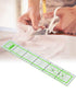 Quilting Sewing Ruler,5 x 30cm High Transparent Sewing Drawing Template Tailor Dressmaker Quilting Tool with Grid Lines for Designers Tailors Quil...