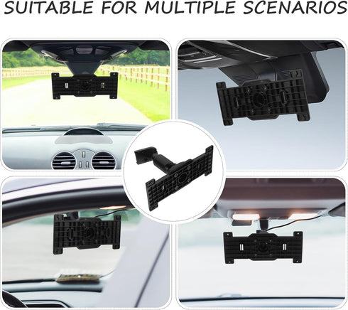 CALLARON 1 Set Dash Cam Mirror Mount Rear View Mirror Back Plate Panel Car Rear View Camera Mount Kit...