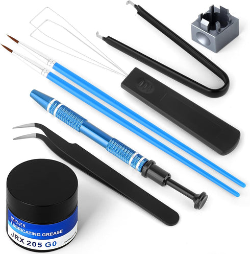 RUNJRX Keyboard Lube Kit and Switch Lube 15g/0.53oz JRX-205 G0 with Switch Opener Tweezers for Custom Keyboard...