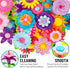 FUNZBO Flower Garden Building Toys for Girls - Toddler Toys for 3, 4, 5, 6, 7 Year Old Girls Gifts, Stacking Toys for Toddlers, Toddler Out Door T...