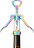Blush Winged Corkscrew, Iridescent Bottle Opener, Cork Remover, Rainbow Wine Gift Accessory, Mirage, Set of 1...