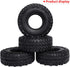 1.9 Crawler Tires with Foam Inserts for Traxxas TRX-4 Axial SCX10 II III 1/10 RC Rock Crawler Car...