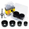 KATA 6PCS Hole Saw Kit 1-1/4" to 2-1/8"(32-54mm) Hole Saw Set in Case with Mandrels and Hex Key for Soft Wood, PVC Board, Plywood...