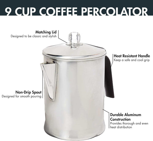 Primula 9 Cup Coffee Percolator...