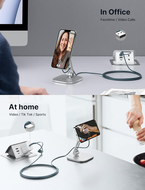 JSAUX Magnetic Wireless Charger Compatible with MagSafe Charger/iPhone 15 / iPhone 15 Pro/iPhone 15 Plus/iPhone 15 Pro Max/iPhone 14 13 12, Mag Ch...