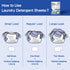 Soulink Laundry Detergent Sheets Up to 80 Loads, Eco Friendly Detergent Strips for Travel & Home - No Plastic Jug Soap sheets, Plant-based, Hypoal...