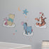 Lambs & Ivy Disney Baby Winnie The Pooh Hugs Piglet/Eeyore/Tigger Wall Decals...