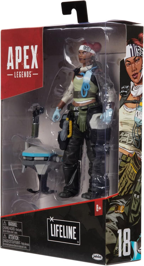 Electronic Arts Apex Legends Action Figure 6-Inch Lifeline Collectible...