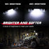 OFFROADTOWN UTV Interior Dome Light Universal Roll Bar Mount LED Light Dome Light Utility Roll Cage Light Wraparound Light Overhead Light for UTV ...