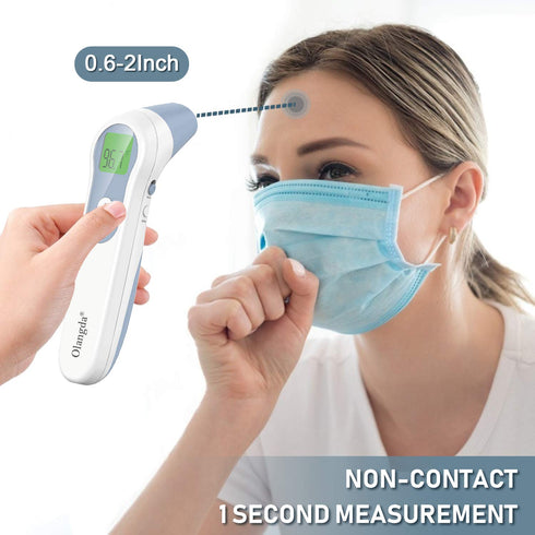 Ear and Forehead Dual Mode Non-Contact Thermometer for Adults Unique Measurement Mode for Kids Medical Grade Infrared Thermometer,Instant Accurate...