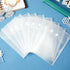 30 Pieces Large Stamp and Die Storage Pockets Clear Die Storage Envelopes Scrapbooking Storage Cutting Dies Stencil Organizer Holder Album Embossi...