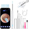 Ear Wax Removal Tool Camera, Ear Cleaner with Camera, Ear Cleaning Kit 1296P HD Ear Scope, 6 LED Lights and 6 Ear Picks, Earwax Removal with Otosc...