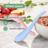 8 Pcs Plastic Spoon Dinner Spoons, Lnrkai Portable Reusable Soup Spoon Reusable Multicolor Lightweight Durable Spoon Dishwasher & Microwave Safe f...