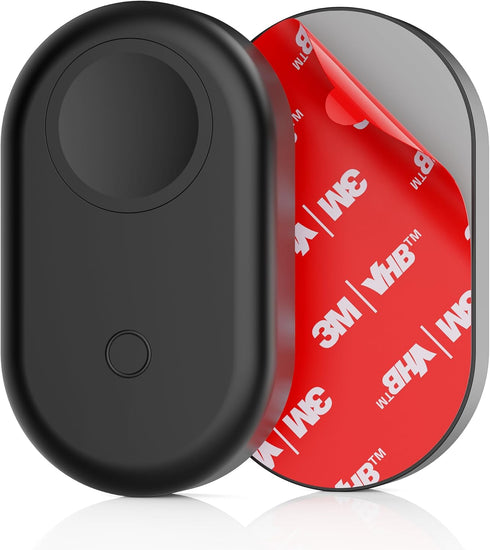 Waterproof Silicone Case Holder with Adhesive Sticker for Galaxy SmartTag2, 2 Pack Hidden GPS Tracker Stick on Mount Protection Cover for Wallet, ...