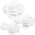 Southern Homewares Butterfly Fondant Molds Set 3 Sizes Fondant Cutters Fondant Cookie Cutters Cake Decorating Tool - SH-10133...