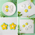 RUIFUU 2Pcs Flower Petal Clay Cutters, Clay Earring Making Kit, Clay Earring Cutters, Clay Mold for Earrings Jewelry Making...