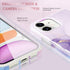 luolnh Gold Glitter Sparkle Marble Case for iPhone 12/12 Pro 6.1" - Soft Silicone TPU Bumper Cover (Purple/Blue)...