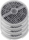 GL2103 HEPA Filter Replacement Compatible with RIGOGLIOSO, JINPUS, LTLKY, Frida Baby, Meleden,SY900S and More Air Purifiers, 4 Inch 3-in-1 Activat...
