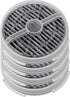 GL2103 HEPA Filter Replacement Compatible with RIGOGLIOSO, JINPUS, LTLKY, Frida Baby, Meleden,SY900S and More Air Purifiers, 4 Inch 3-in-1 Activat...