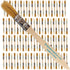 Pro Grade - Chip Paint Brushes - 96 Ea 1/2 Inch Chip Paint Brush Light Brown...