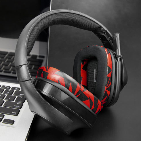 SOULWIT Ear Pads Cushions Replacement for Logitech G35 G930 G933 G933S G935 G633 G633S G635 G533 G430 G431 G432 G433 Gaming Headset, Earpads for G...