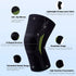 Knee Brace for Women & Men - UFITVELL 2 Packs knee compression sleeve for Knee Pain, Ideal for Gym, Running, Basketball, volleyball, Yoga, Support...