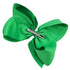 Huge Boutique Hair Bows Alligator Clips 6 Pcs 8 Inch for Infant Baby Girl Teens Girls Women (Green)...