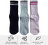 Yoga Socks with Grips for Women, Non Slip Grip Socks for Yoga, Pilates, Barre, Dance | Ideal Cushioned Crew Socks...