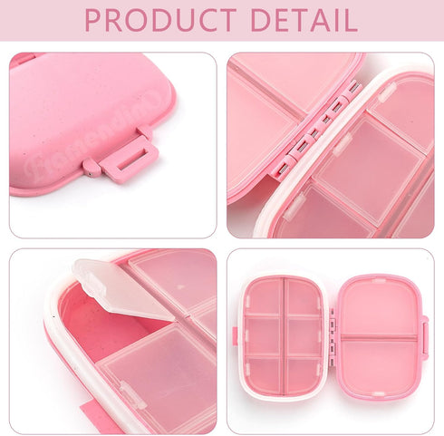 Framendino, 30 Pack Rose Gold Cute Assorted Sizes Shapes Small Paper Clips Index Card Binder Clip with Fun Storage Box for School Office Home Wedd...