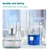 Dental Alcohol Lamp Glass Alcohol Burner Lamp Bunsen Burner with Metal Cap Dental Lab Equipment Heating 150ml with 5 Free Replacement Wicks & Funn...